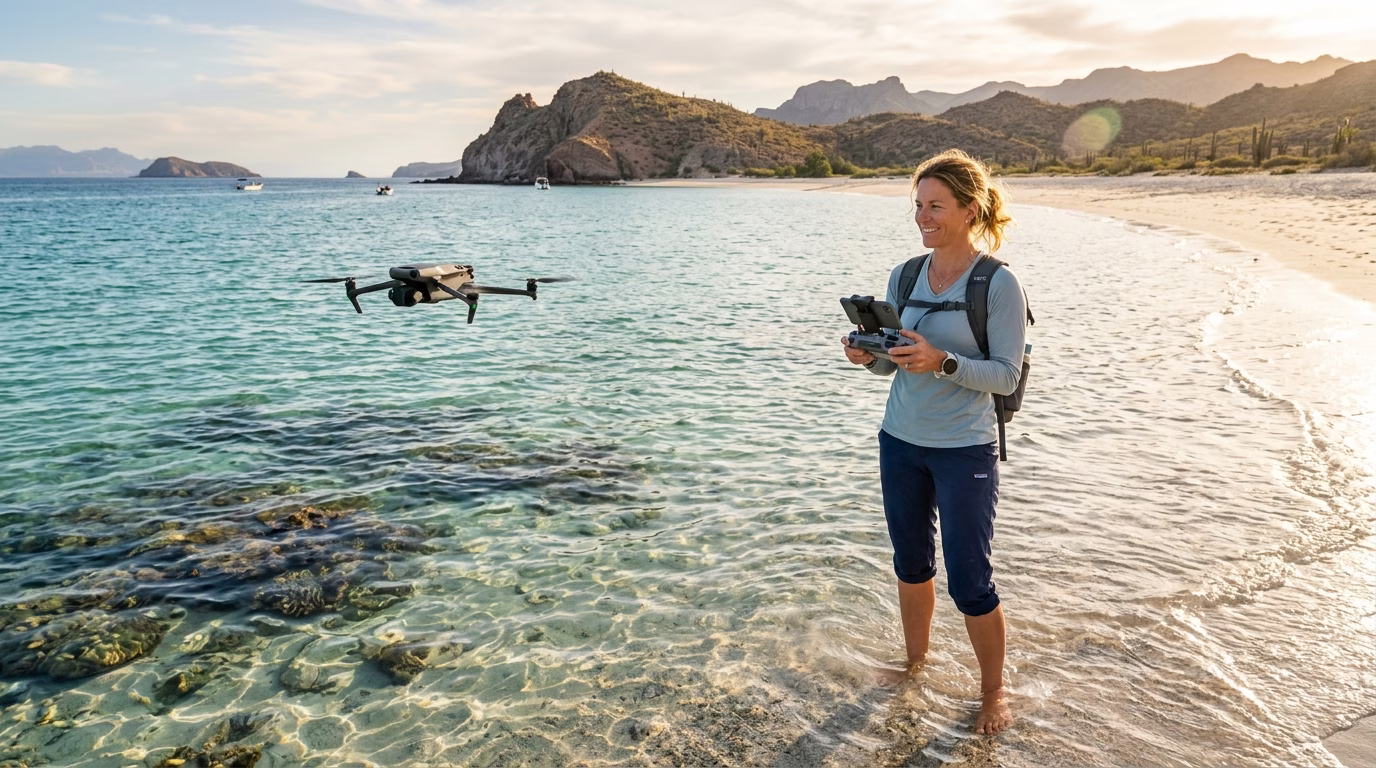 Piloto de dron en México