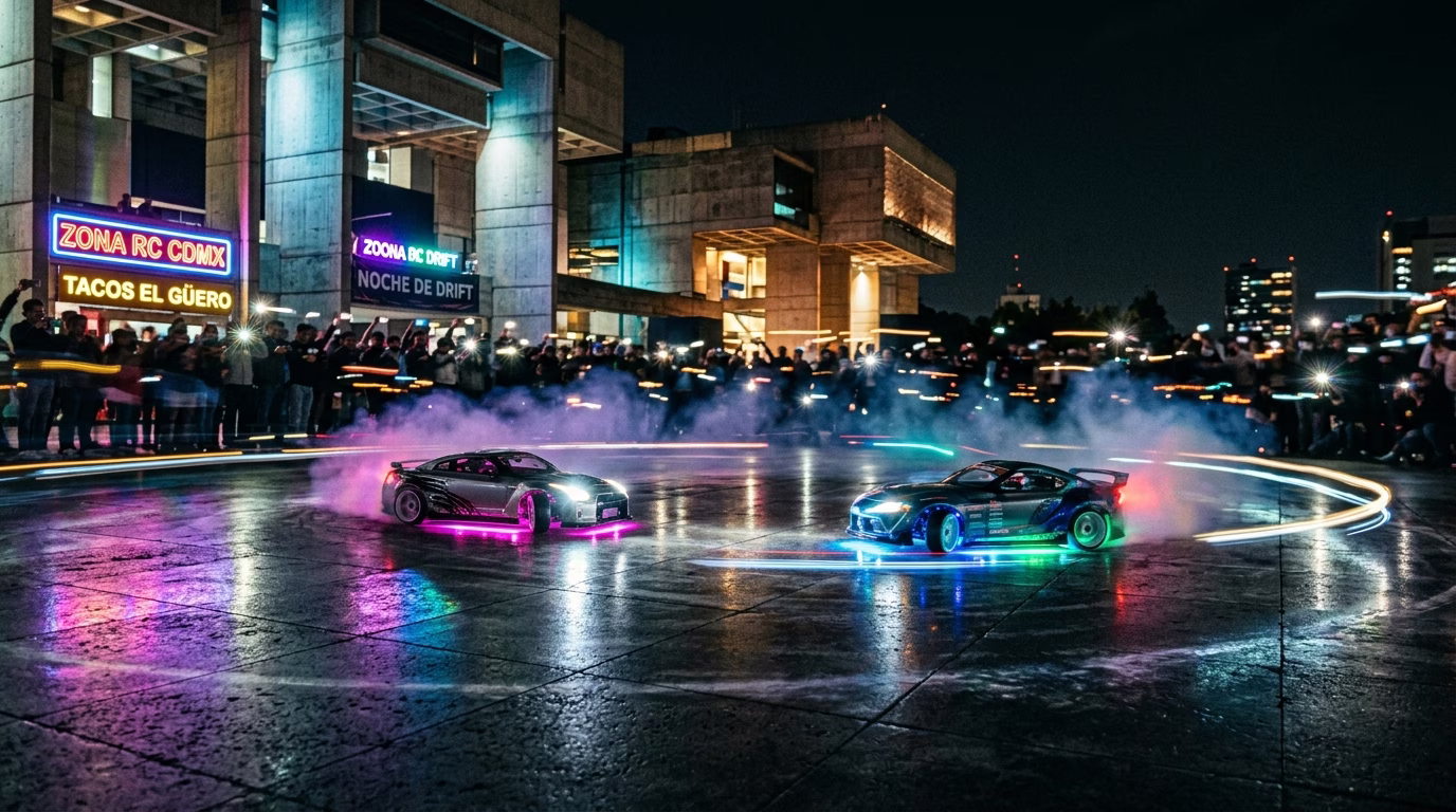 RC drift y competencia en México