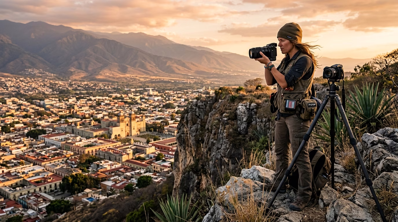 Fotografía amanecer Teotihuacán