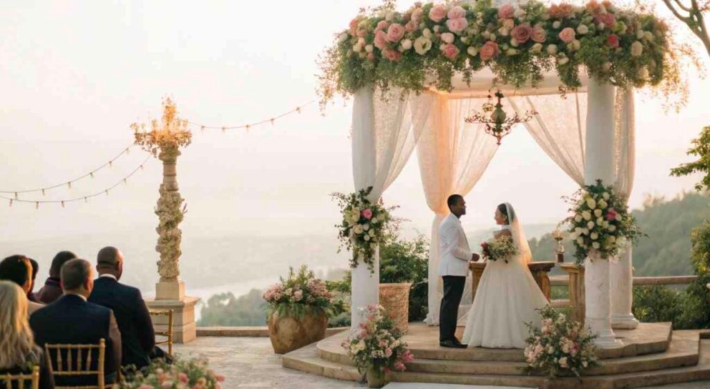 iluminación para bodas