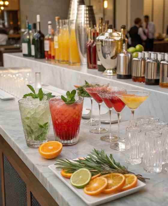 Barra de Coctelería