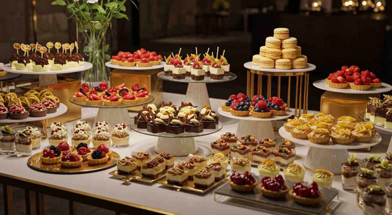 barra de postres